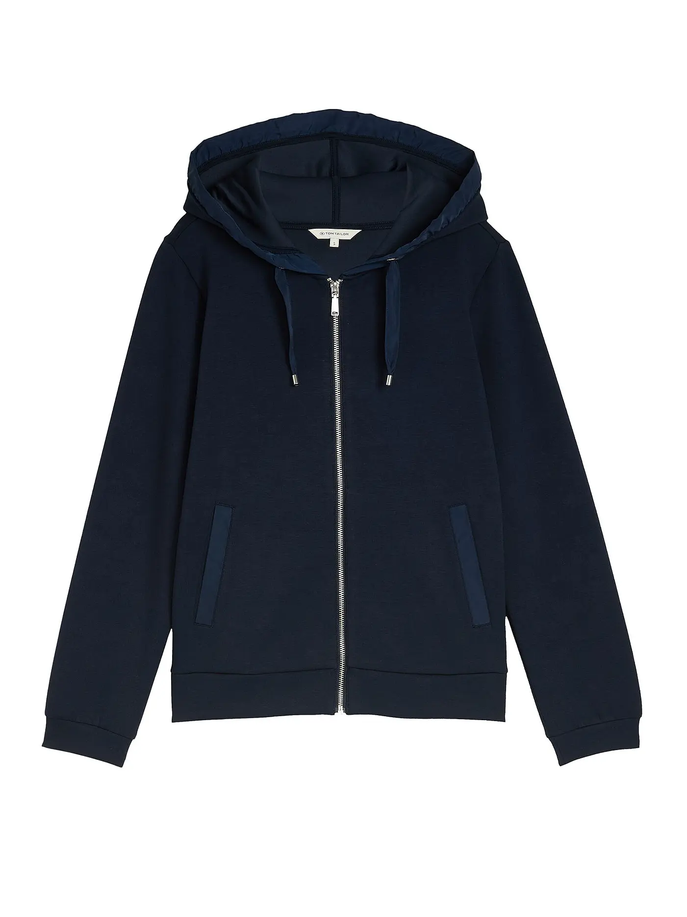 TOM TAILOR | Sweatjacke | dunkelblau